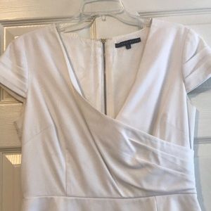 Antonio Melani white Peplum dress